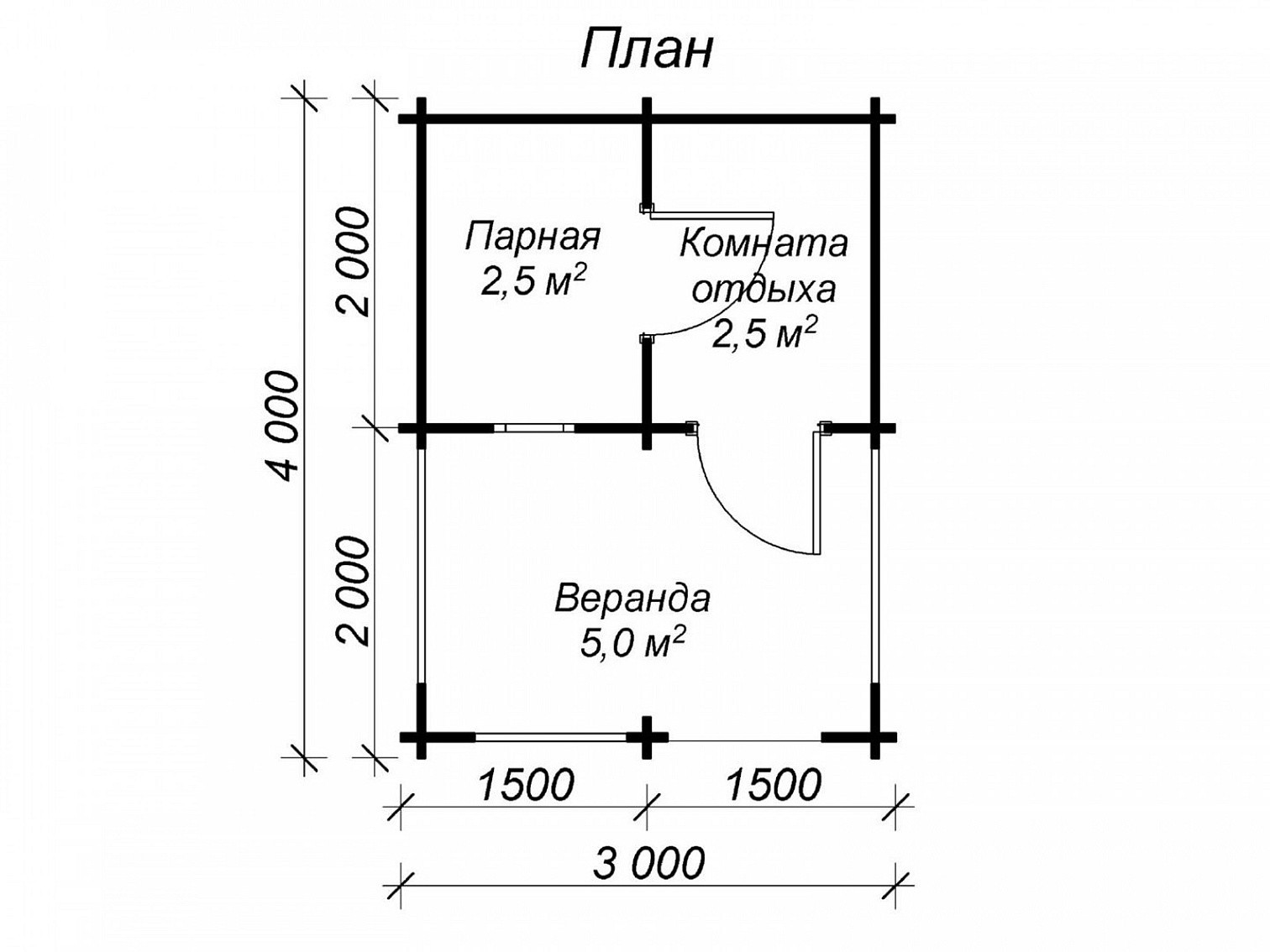 Баня КБ Мини 168