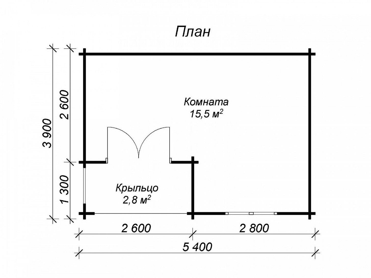 Садовый дом СК Мини 144