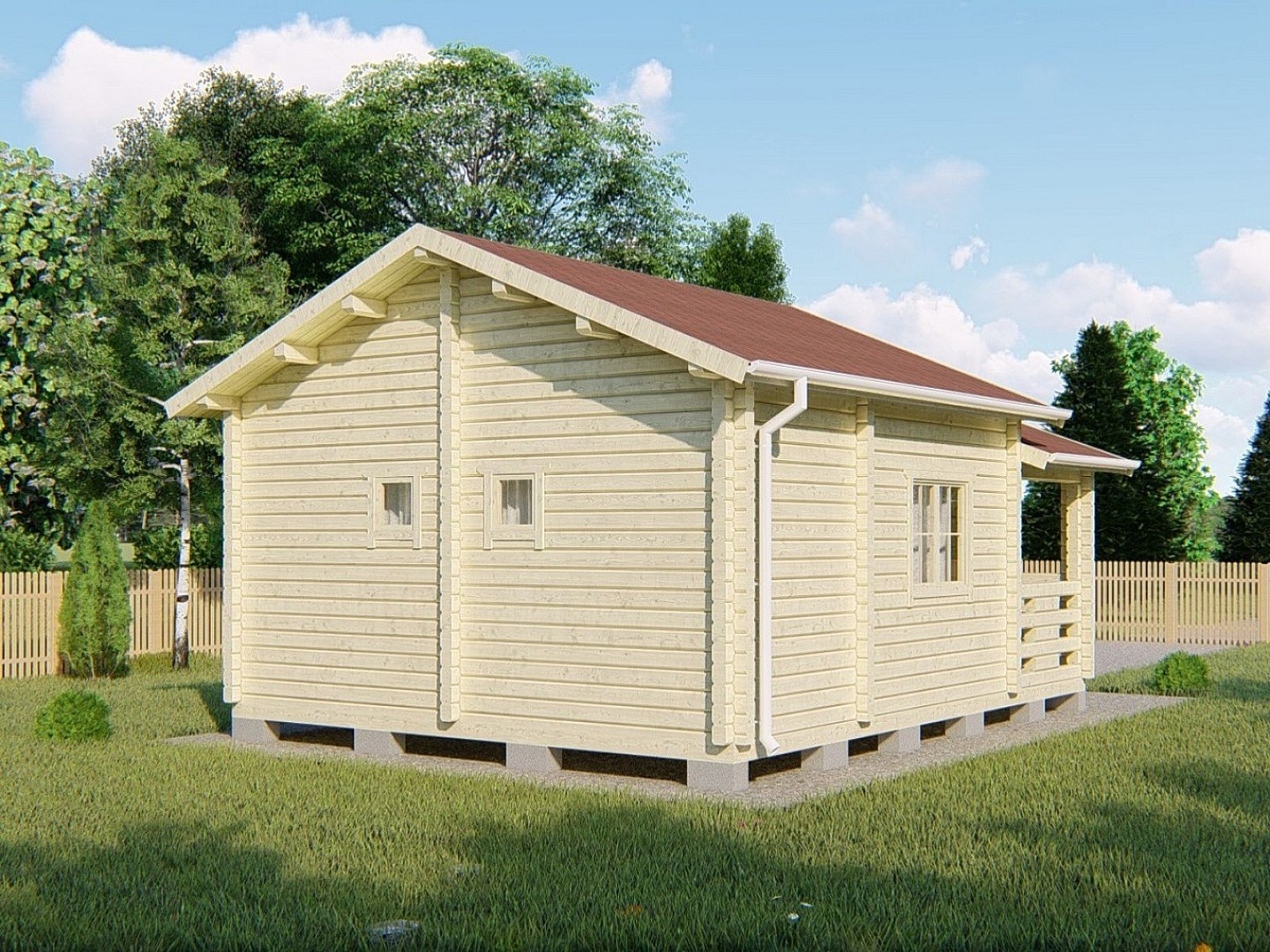 Баня КБ Мини 158